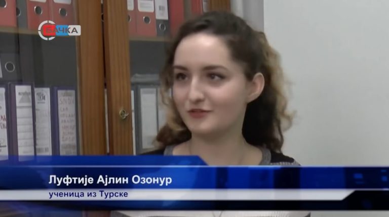 Ученица из Турске се школује у Врбасу: „Наша два народа су веома слична…“