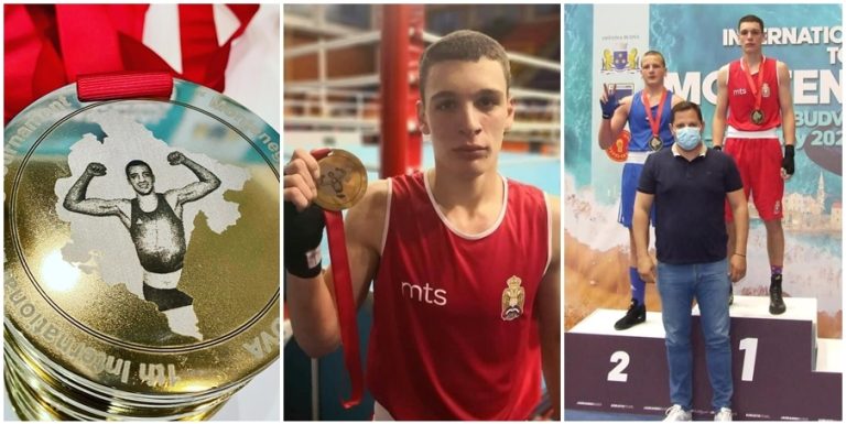 Злато за Машана Никчевића на Међународном боксерском турниру „Montenegro Cup“